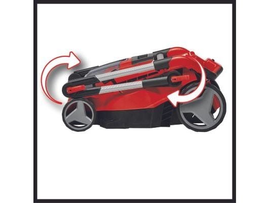 Einhell RASARRO 36/40 (2x4.0Ah), Työnnettävä ruohonleikkuri, 500 m², 40 cm, 2,5 cm, 7,5 cm, 50 L