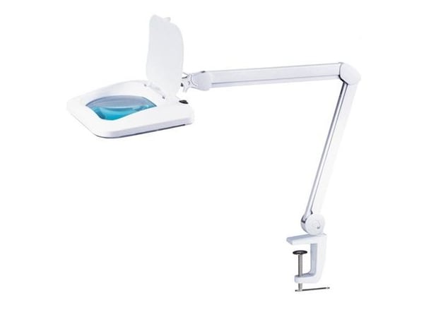 Luplampe 19x16 cm linse med 10W LED og 5D diopter (2,25X)