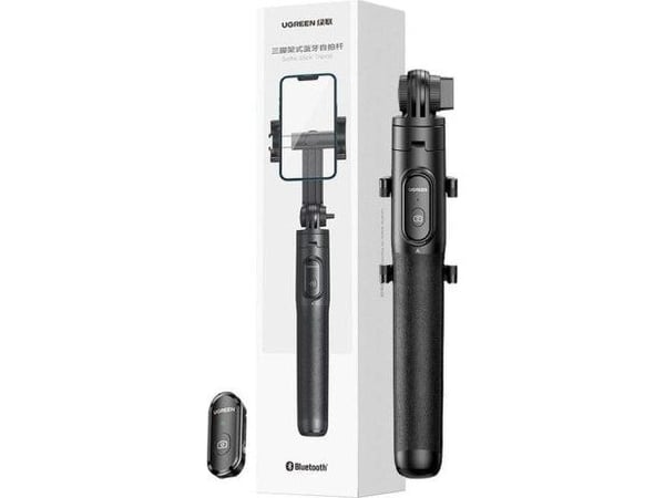 Ugreen 15062, Smarttelefon, Svart, Alle merker, Akrylonitril-butadien-styren (ABS), Aluminium, Silikon, 360°, 18,3 cm (7.2")