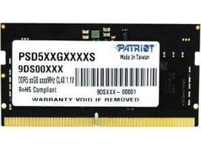 Patriot Signature Line - DDR5 - modul - 16 GB - SO DIMM 262-pin - 4800 MHz / PC5-38400 - CL40 - 1.1 V - ikke-bufret - on-die ECC