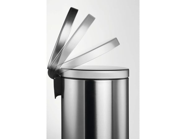 Durable 340323, 30 l, Rund, Rustfritt stål, Rustfritt stål, Pedal, Rustfritt stål