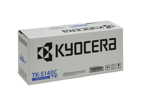 Kyocera TK 5140C - Cyan - original - tonersett - for ECOSYS M6030cdn, M6030cdn/KL3, M6530cdn, M6530cdn/KL3, P6130cdn, P6130cdn/KL3