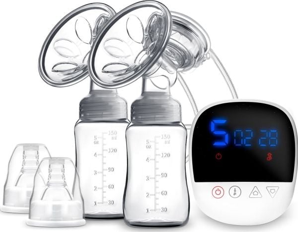 Dobbel elektrisk brystpumpe Berdsen 5906 med LCD-skjerm