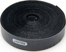Unitek Velcro-kaapelinjärjestäjä musta 5 m OT142BK (OT142BK) - OT142BK