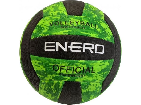 Enero Enero softtouch volleyball, grønn, størrelse 5