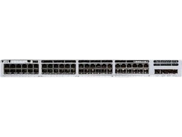 Cisco Catalyst 9300 48-port data Ntw Ess, Hallittu, L2/L3, Gigabit Ethernet (10/100/1000), Täysin kaksipuolinen, Telineasennus