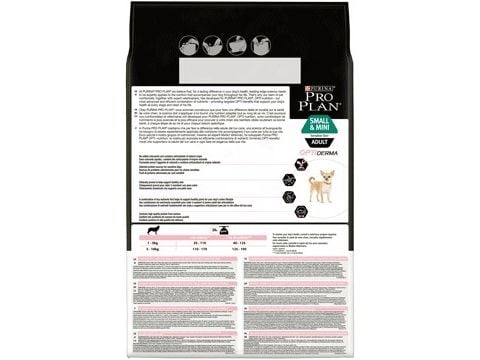 Purina PRO PLAN Small & Mini Adult Sensitive skin, Voksen, Mini (5 - 10kg), Laks, 7 kg