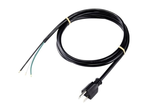 Sygonix SY-5043454 Virtajohto Musta 2.00 m (SY-5043454)