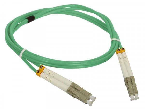 ALANTEC - Patchkabel - LC multimodus (hann) til LC multimodus (hann) - 5 m. - fiberoptikk - dupleks - 50 / 125 my - OM3 - halogenfri