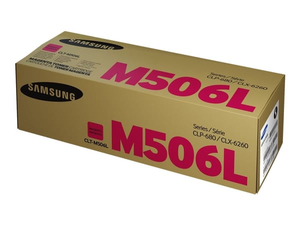 HP CLT-M506L - Høy ytelse - magenta - original - tonerpatron (SU305A) - for Samsung CLP-680DW, CLP-680ND, CLX-6260FD, CLX-6260FR, CLX-6260FW, CLX-6...