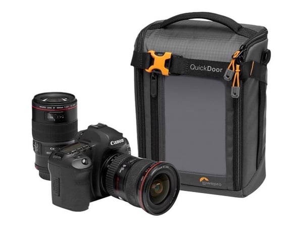 Lowepro GearUp Creator Box L II - Bærepose for digitalfotokamera med linser - 600D polyester, 70D trippel ripstop-nylon - grå