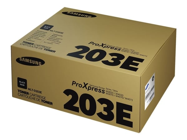Samsung MLT-D203E erittäin riittoisa musta värikasetti, Musta, 1 kpl
