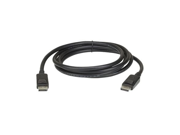 ATEN 2L-7D03DP, 3 m, DisplayPort, DisplayPort, Hankjønn, Hankjønn, 3840 x 2160 piksler