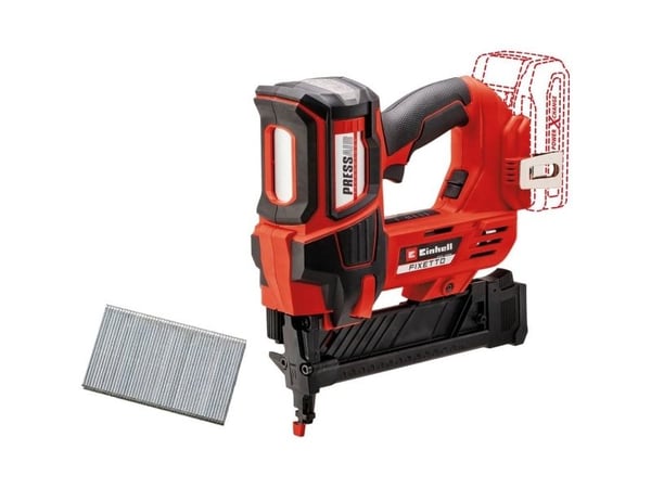 Einhell FIXETTO 18/38 S, 500 hæfteklammer, Sort, Rød, Batteri, 2,82 kg - SOLO