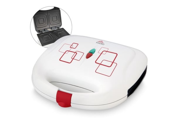 ETA Kvadro 4153 90000 - Sandwichmaskin - 700 W - hvit