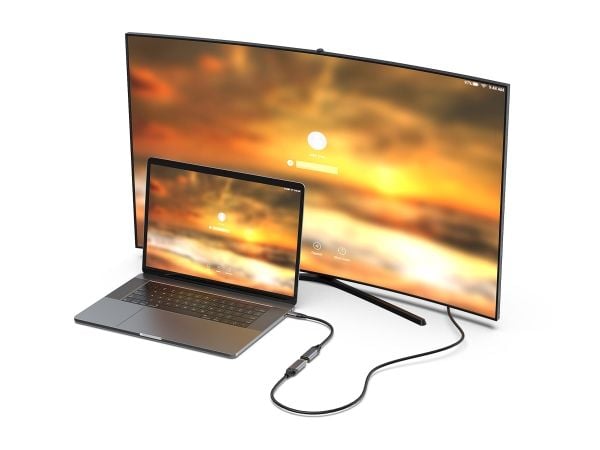 Varustussovitin USB-C -> HDMI 2.1 8K60Hz 0.15m gr