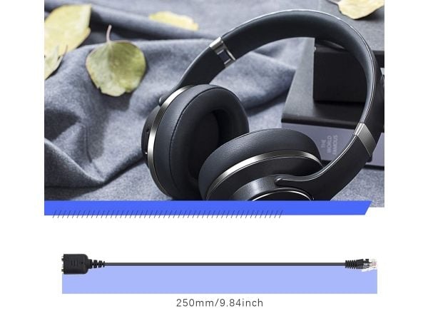 Equip 147944, RJ-9, Hankjønn, 2 x 3.5mm, Hunkjønn, 0,25 m, Sort