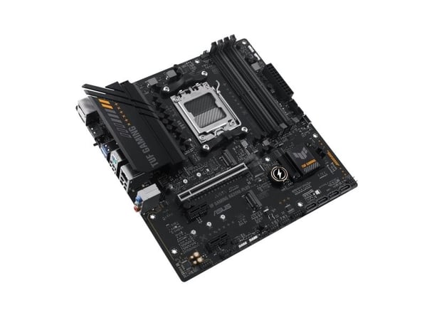 ASUS TUF GAMING A620M-PLUS - Hovedkort - micro ATX - Socket AM5 - AMD A620 Chipset - USB 3.1 Gen 1, USB-C 3.2 Gen 1 - 2.5 Gigabit LAN - innbygd gra...