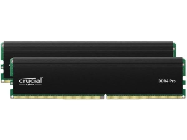 Crucial - DDR4 - sett - 64 GB: 2 x 32 GB - DIMM 288-pin - 3200 MT/s / PC4-25600 - CL22 - 1.2 V - ikke-bufret