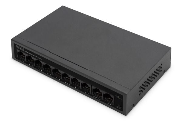 Digitus DN-95357, Fast Ethernet (10/100), Täysin kaksipuolinen, Power over Ethernet -tuki