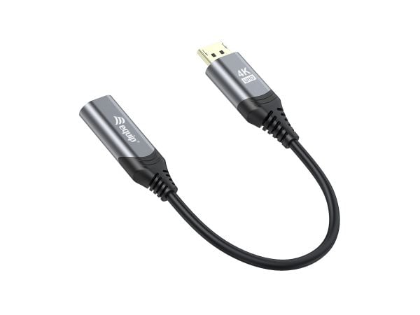 Equip 133445, 0,15 m, DisplayPort, HDMI, Hankjønn, Hunkjønn, Rett