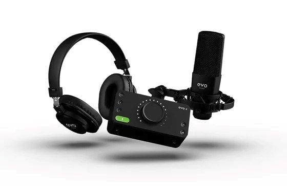 Audient EVO Start Recording Bundle - hjemmeopptakspakke