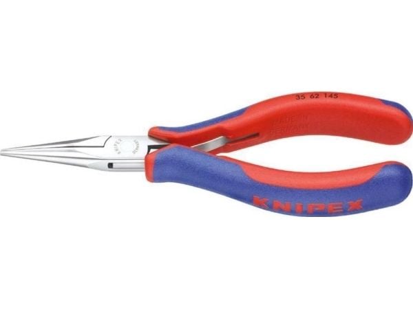 Knipex 35 62 145, Nesetang, Stål, Plast, Blå, Rød, 145 mm, 103 g