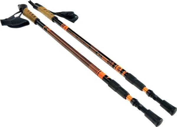 Stavstavler Nordic Walking Scout Bjørn oransje 3 deler