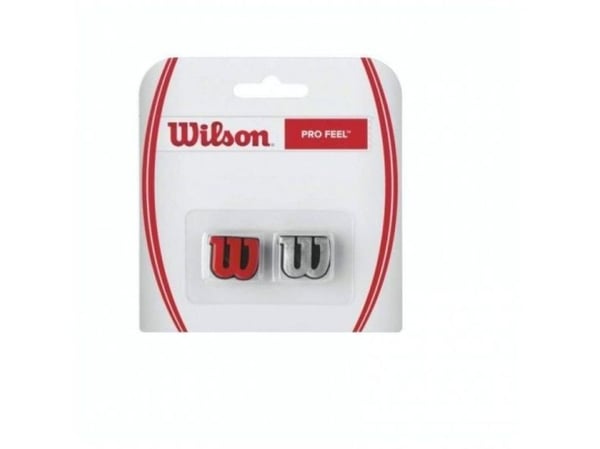 Wilson Pro feel, Tennis, Hopea, Musta, Punainen, Kupla, 2 kpl