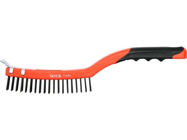 Yato YT-6331, Svart, Röd, Polyvinylklorid (PVC), Gummi, Kolstål, Polyvinylklorid (PVC), Gummi, Stål, Metallbearbetning, 340 mm