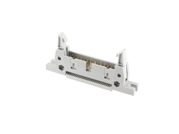 econ connect WS26SKVL, DIN 41651, Harmaa, Kupari, 1000 V, 5000 mO, 3 A