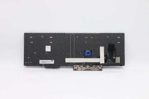 Lite-On - Erstatningstastatur for bærbar PC - bakbelysning - Tysk - svart - for ThinkPad P15s Gen 1 20T4, 20T5