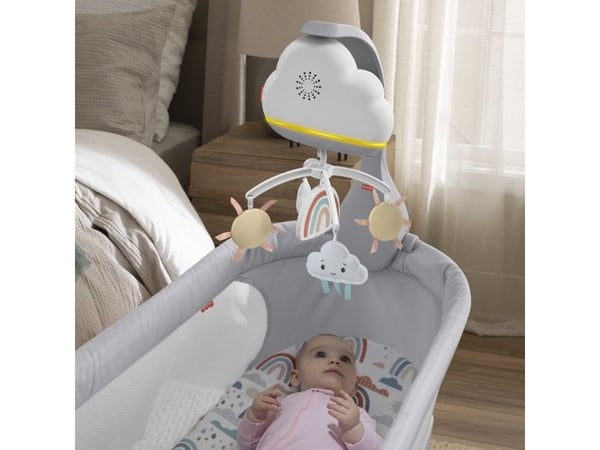 Mattel Fisher-Price Cot Rainbow Mobil og musikkboks