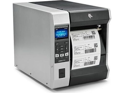 Zebra ZT620 - Industrial Series - etikettskriver - direktetermisk / termisk overføring - Rull (18 cm) - 300 dpi - inntil 203 mm/sek - USB 2.0, seri...