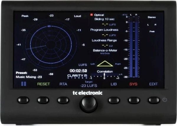 TC Electronic Clarity M Stereo - stereo lydmåler