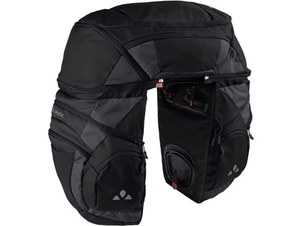 VAUDE Karakorum Pro, Bakre, Sykkelveske, Polyester, Polyurethan, Sort, 65 l, 30 kg