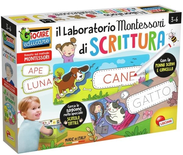 Lisciani Montessori skrive- (laboratorium)