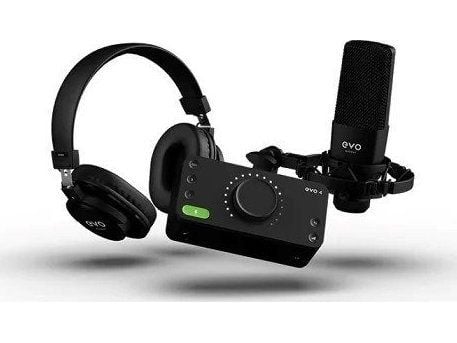 Audient EVO Start Recording Bundle - hjemmeopptakspakke
