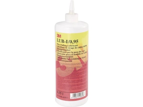 3M FE-5100-4989-6, Smøremiddel for høye temperaturer, 950 ml, Flaske, Rød, Gult, 45 °C, Ideal für den Einsatz in Industrie- und Energieversorgungsa...