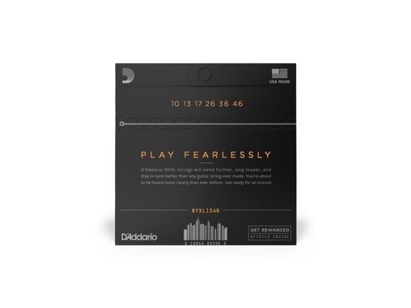 D''Addario NYXL1046, Gitar, Stål, Elektrisk, 6 stykker