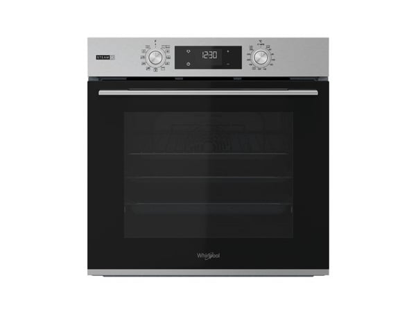 Whirlpool OMSK58HU1SX, Keskikokoinen, Sähköuuni, 71 L, 71 L, Pakotettu tuuletin, Hydrolyyttinen