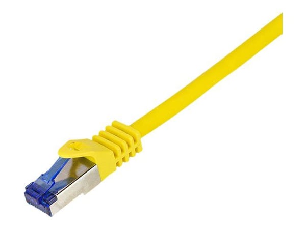 LogiLink Professional Ultraflex - Koblingskabel - RJ-45 (hann) til RJ-45 (hann) - 50 cm - 6 mm - S/FTP - CAT 7 (kabel) / CAT 6a (kontakter) - halog...