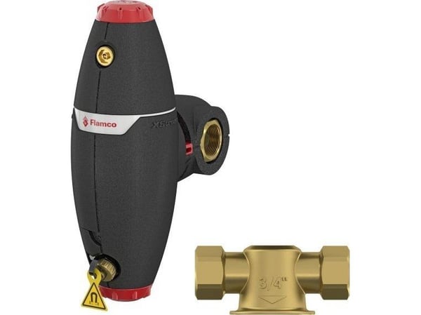 Flamco ventilation och smuts G1'' - XStream separator Vent-CleanTilslutning (DN25) G1''F