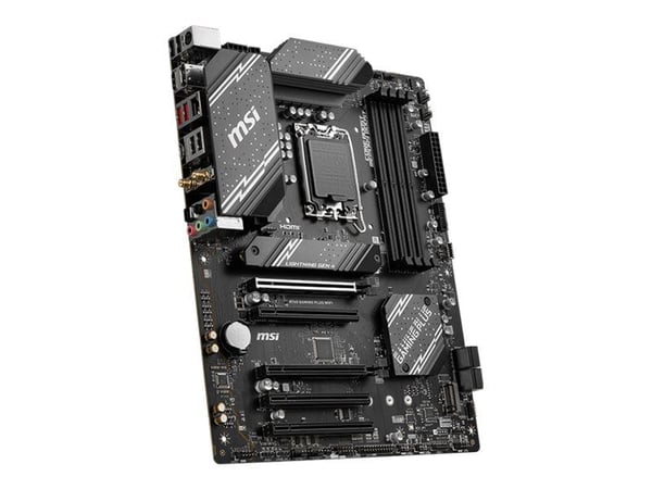 MSI B760 GAMING PLUS WIFI - Hovedkort - ATX - LGA1700-sokkel - B760 Chipset - USB 3.2 Gen 1, USB 3.2 Gen 2, USB-C 3.2 Gen2 - 2.5 Gigabit LAN, Wi-Fi...