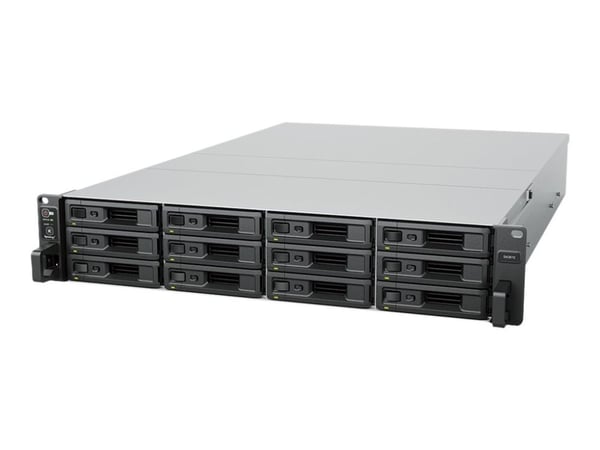 Synology SA3610 - NAS-server - 12 brønner - kan monteres i rack - SATA 6Gb/s / SAS - RAID RAID F1, JBOD, 0, 1, 5, 6, 10 - RAM 16 GB - Gigabit Ether...