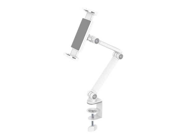 Neomounts ds15-545wh1 - Monteringssett (skrivebordsmontering) - helbevegelses justerbar arm - for nettbrett - stål - hvit - skjermstørrelse: 4.7"-1...