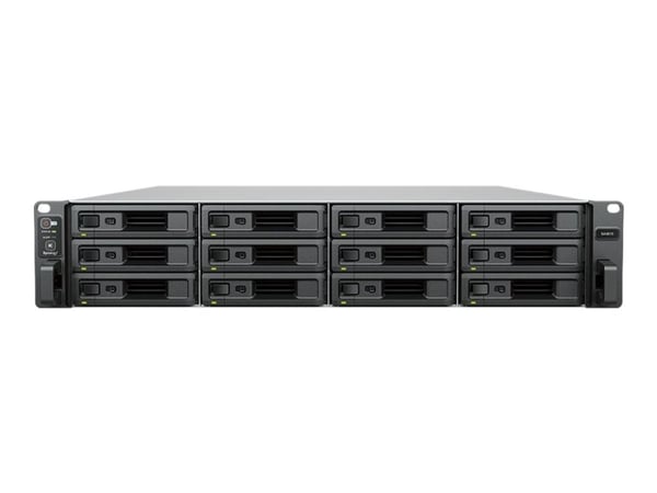 Synology SA3610 - NAS-server - 12 brønner - kan monteres i rack - SATA 6Gb/s / SAS - RAID RAID F1, JBOD, 0, 1, 5, 6, 10 - RAM 16 GB - Gigabit Ether...