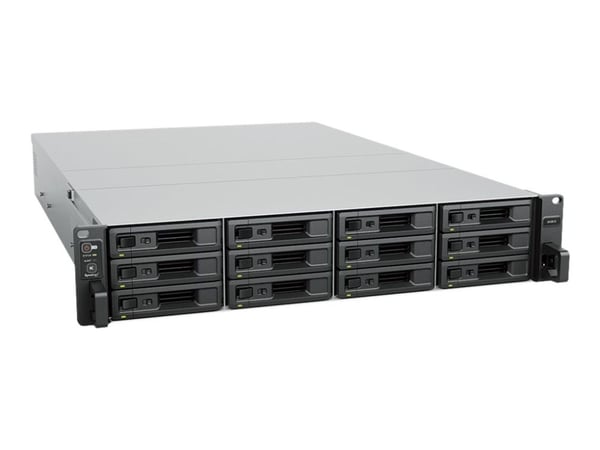 Synology SA3610 - NAS-server - 12 brønner - kan monteres i rack - SATA 6Gb/s / SAS - RAID RAID F1, JBOD, 0, 1, 5, 6, 10 - RAM 16 GB - Gigabit Ether...