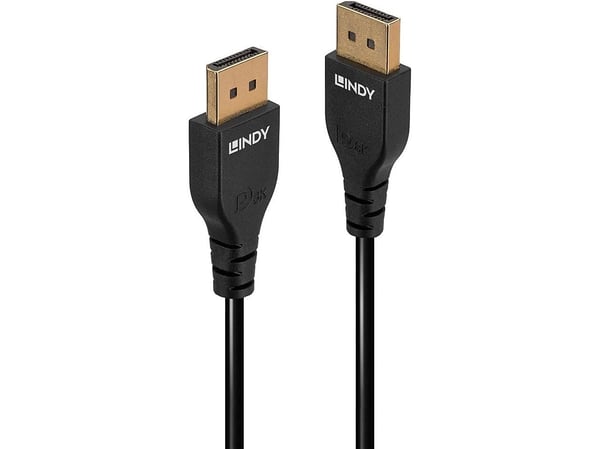 Lindy 36463, 3 m, DisplayPort, DisplayPort, Hankjønn, Hankjønn, 7680 x 4320 piksler