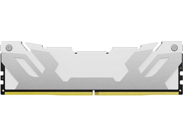 Kingston FURY Renegade - DDR5 - sett - 32 GB: 2 x 16 GB - DIMM 288-pin - 6400 MT/s / PC5-51200 - CL32 - 1.4 V - ikke-bufret - on-die ECC - hvit/sølv